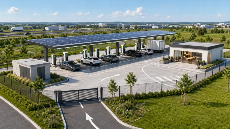 Ladepark Visualisierung von StratumCGI